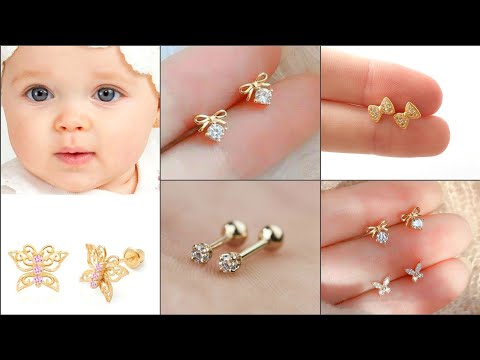 14K Heart❤️Baby Girl Earring Ruby Gem (Birthstone July) Yellow Gold – Alex  Diamond Jewelry